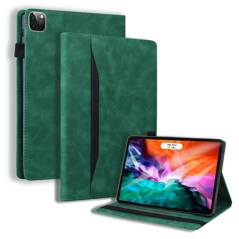 Folio Stand Protective Leather Case Cover for iPad